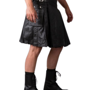 Mens <b>Leather</b> Zip Up <b>Thong</b> Black Faux <b>Leather</b> One Size Fetish Wear - Product Image 2