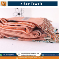 Quick Dry Kikoy Towels with Colorful Stripe Towel 100% Cotton Beach Towel at Affordable Price Wholesale in India.