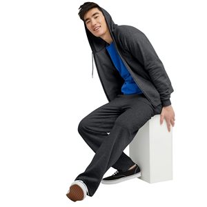 Sweat à capuche épais et uni pour homme, en coton écologique, avec fermeture éclair, logo brodé, idéal pour l'hiver, vente en gros - Product Image 6