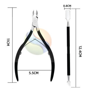 ที่ตัดหนังกำพร้ามืออาชีพ ทำจากสแตนเลส คุณภาพสูง สำหรับทำเล็บอย่างแม่นยำ - Product Image 3
