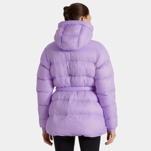 Chaqueta de Invierno Acolchada para Mujer, Estilo Parka, con Capucha Ajustable, Diseño Personalizado de Alta Demanda, Marca OEM, Modelo Grace - Product Image 6