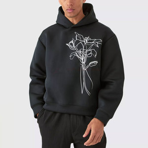 2026 New Stylish Fashionable Winter <b>Pullover</b> <b>Men</b> Solid Hoodies 100% Cotton Custom Made Latest Design <b>for</b> Adult - Product Image 1