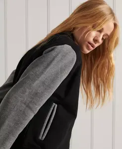 Veste Varsity Letterman en laine de haute qualité avec manches en cuir veste varsity hommes veste universitaire personnalisée - Product Image 2