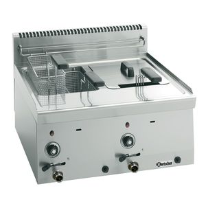 Friteuse à gaz 2x8L B600, Friteuse électrique professionnelle, Catégorie de produit - Product Image 1