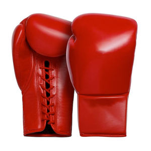 Guantes de boxeo de cuero de vaca de alta calidad con diseño 2025, guantes de lucha MMA con impresión de logotipo personalizado, guantes de boxeo al mejor precio - Product Image 3