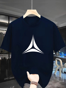 เสื้อยืดลำลองลายกราฟิกวินเทจสำหรับผู้ชายเสื้อคอกลมแขนสั้น100% ผ้าฝ้ายสำหรับใช้ในชีวิตประจำวันคอลเลกชันใหม่ - Product Image 6