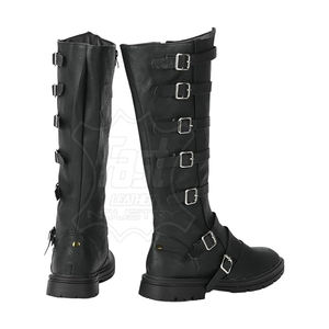 รองเท้าหนังวัวแท้แบบยาวสำหรับผู้ชาย รองเท้าทำงานสั่งตัด รองเท้าลำลองหนังแท้แบบยาวสำหรับผู้ชาย - Product Image 5