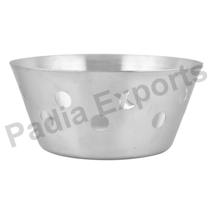Luxury Style High Quality Eco-Friendly Stainless Steel Deep Multifunction Oval Serving Bowl and <b>Bread</b> <b>Basket</b> Set for Hotel Use - Product Image 1