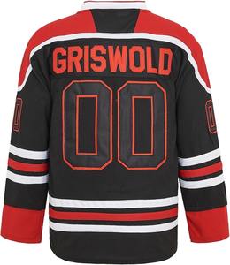 Venta al por mayor de camisetas de hockey sobre hielo OEM Pro Fit uniformes logotipo personalizado duradero control de humedad tela secado rápido sublimado poliéster - Product Image 3