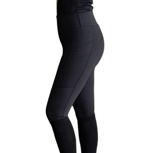 Shemax 2024 OEM nouvelle mode fabriquée au Pakistan meilleur équestre personnalisé haute qualité collants d'équitation mouvement de saut édition noire - Product Image 1
