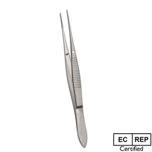 Fórceps de vendaje quirúrgico de acero inoxidable japonés 410 duraderos Manual de alta calidad certificado CE uso hospitalario profesional - Product Image 2