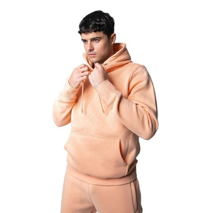100% Cotton Custom Unisex Sweatsuit Men's Casual Tech Fleece <b>Jogger</b> Track Suits with Hood Casual Daily Wear - Product Image 2