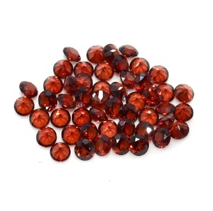Granate Rojo Natural, Corte Brillante, Calibrado, Suelto, Certificado por Terceros, Sin Tratar, Tamaños de 4-14 mm, Sin Orificio, Listo para Usar - Product Image 3