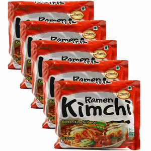 Kimchi Ramen Saveur auto-chauffante avec goût épicé Style cuit pour adultes et enfants Samyang Kimchi Ramen Bundle - Product Image 6