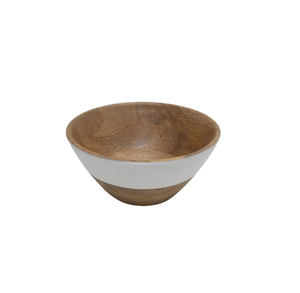Fancy Wooden Sering Bowl Hand Crafted Round Shape Brown Color Kitchenware Food Serverware Bowl Hot Selling <b>Dinnerware</b> Use - Product Image 1