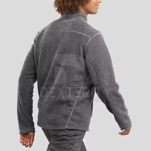 Chaquetas de lona y forro polar de secado rápido, ecológicas y de alta calidad, las más populares del 2026 para hombre, con logotipo personalizado, venta directa de fábrica, MOQ bajo - Product Image 3