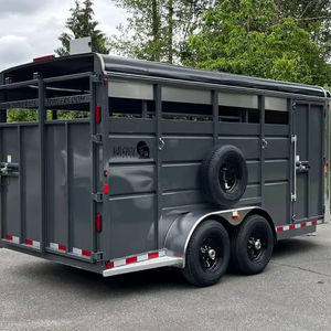 Remorque pour bétail avec composants d'engrenage et de moteur pour tracteur à vendre - Product Image 1