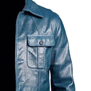 Veste en cuir pour homme respirante, légère et confortable, vêtement décontracté, best-seller, prix raisonnable, veste en cuir pour homme - Product Image 3