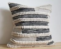 Housse de coussin de luxe bohème à motifs brodés, écologique, tissée à la main, de haute qualité, pour la décoration de la maison, les hôtels, Inde, Avior