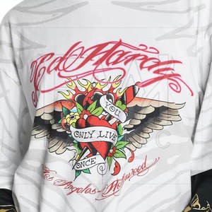 T-shirts imprimés à double couche pour femmes à la mode avec un design personnalisé T-shirts de haute qualité pour la vente en ligne - Product Image 5