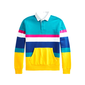 Camisetas personalizadas, Polo personalizado, camiseta de rugby de algodón de manga larga, gran oferta, ropa de equipo, camiseta de Rugby personalizada, uniformes de Rugby - Product Image 5