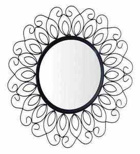 Espejo de Pared Decorativo con Forma de Ojo de Buey de Aluminio Dorado, Estilo Náutico, para Decoración del Hogar y Villas - Product Image 5