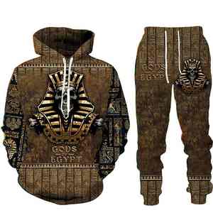 ชุดวอร์ม2ชิ้นสำหรับผู้ชายกางเกงมีฮู้ดสำหรับใส่ได้ทั้งชายและหญิงผ้าคอตตอน100% พิมพ์ลายแบบกำหนดเอง - Product Image 3