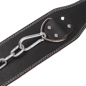 GAF New Arrival Gym Custom Logo <b>Weight</b> Lifting Leather Dipping Belt Squat Powerlifting Strength <b>Training</b> Dip Belt - Product Image 2