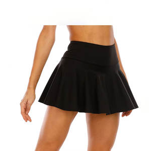 Jupes d'entraînement de golf de course décontractées respirantes légères pour femmes Short à séchage rapide brodé avec taille naturelle - Product Image 2