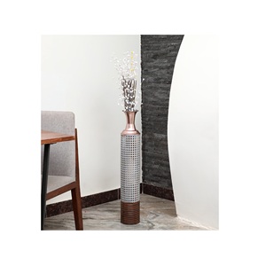 Wholesale Luxury Metal Flower <b>Vase</b> <b>Table</b> <b>Vase</b> for Wedding Party Ornament <b>Vase</b> for Tabletop Accessories Flowers Holder - Product Image 5