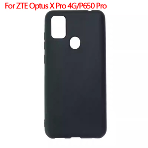 Funda Protectora de TPU Mate al por Mayor para Fabricantes, Funda Protectora de Silicona para Teléfono Móvil con Parte Trasera Esmerilada para ZTE <span class=keywords><strong>Optus</strong></span> X Pro 4G P650 Pro Negro - Product Image 2