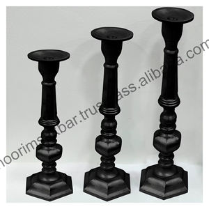 Support de bougie élégant en cristal et métal 2026 pour la maison, les mariages, la décoration religieuse, personnalisable, rehausse tout style de décoration de Noël - Product Image 4