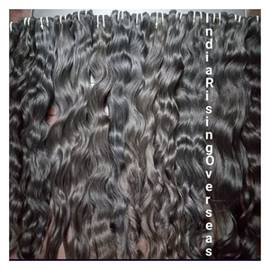 Extensiones de cabello baratas, sin procesar, ondulado natural, indio, humano, virgen, sin procesar, sin enredos, alineadas, la mejor oferta - Product Image 5