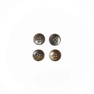 Botón Natural de Cuerno de Búfalo al por Mayor, Acabado en Blanco para Accesorios de Ropa, Alta Calidad - Product Image 3