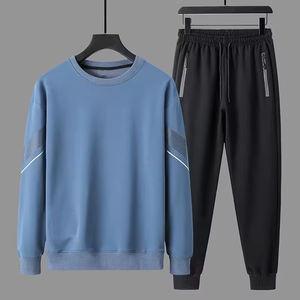 Ensemble de survêtement pour homme, automne, marque, sweat à capuche, pantalon de jogging rayé, course à pied, fitness, jogging, 2 pièces, vêtements de sport, costume de sport pour jeunes - Product Image 2