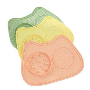 Portable <b>Silicone</b> Dog Licking Pad & Outdoor Slow Feeding Bowl Accessories Reduces Eating Speed for Small Animals - Product Image 1