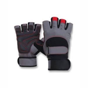 Gants de fitness demi-doigt avec logo personnalisé Gants de gymnastique pour l'entraînement d'haltérophilie en cuir à vendre - Product Image 4