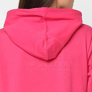 เสื้อฮู้ดผู้หญิงแบบมีฮู้ด ผ้าฝ้ายคุณภาพสูง ระบายอากาศได้ดี สวมใส่สบาย  แบบถัก  สำหรับฤดูหนาว ปี 2024  ปรับแต่งได้ ขายส่ง - Product Image 2