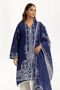 ชุดสนามหญ้า2025 3ชิ้นสำหรับปาร์ตี้ฤดูหนาวชาลวาร์ Kameez ส่งตรงจากโรงงาน - Product Image 3