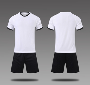 Uniforme de fútbol ligero y transpirable de secado rápido, 100% poliéster, logotipo personalizado y nombre del equipo, estilo de conjunto impreso - Product Image 1