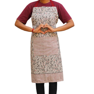 Fournisseur indien Tablier de cuisine souple de qualité supérieure à longues bretelles avec logo et couleur personnalisés - Product Image 1
