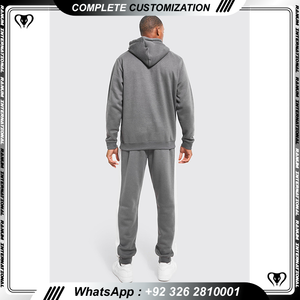 Dernière conception de survêtements de sport unis pour hommes Service de gymnastique personnalisé OEM Vêtements de sport ajustés et respirants pour hommes - Product Image 2