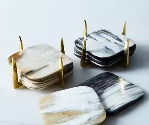 Sous-verres en pierre de boisson en agate personnalisés à forte demande - Product Image 2