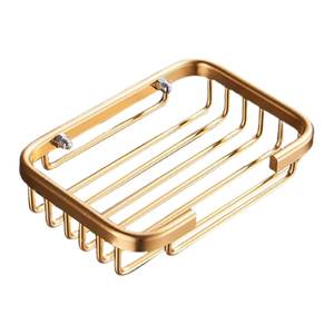 Porte-savon en acier inoxydable or de qualité supérieure pour salle de bain porte-savon porte-savon mural accessoires de salle de bain à domicile - Product Image 1