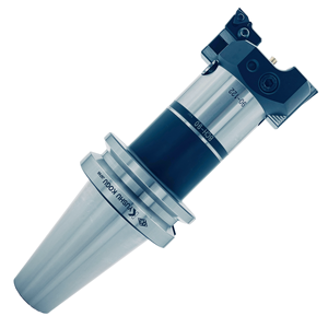 Outil de perçage japonais à deux lames avec réglage multi-lames, pointe triangulaire pour l'usinage brut, diamètre 90-122, haute performance BT50 - Product Image 2