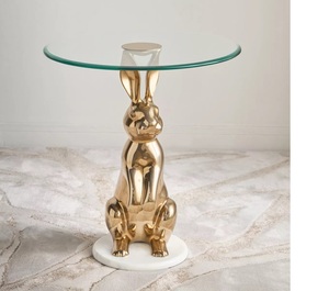 Sculpture Table design Table d'angle de salon Style unique Vente en gros Hôtel Meubles de luxe Table d'appoint fabriquée par l'Inde - Product Image 2