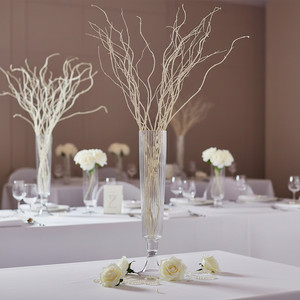 VTV3235 - <b>Clear</b> Fluted Trumpet <b>Vase</b> - 35.5 - Product Image 4