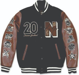 Chaqueta universitaria bordada personalizada, chaqueta de bombardero de satén personalizada, chaqueta de hombre al por mayor - Product Image 6