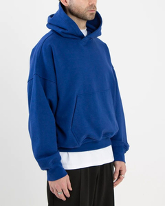 Customized Printed Men's Women's Long Sleeve <b>Hooded</b> Pullover Loose Casual Fashion Winter Sweatshirts Thick Fleece Plus Size ODM - Product Image 4