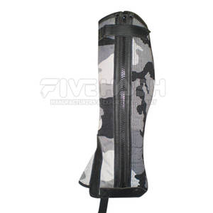 Polainas de equitación elásticas para protección de la parte inferior de la pierna, para botas de caballería, equipo de equitación inglesa - Product Image 2